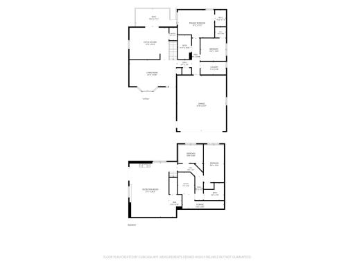 Floor Plan - Both Main and Lower Level