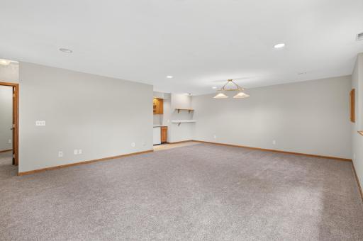 Walkout family room