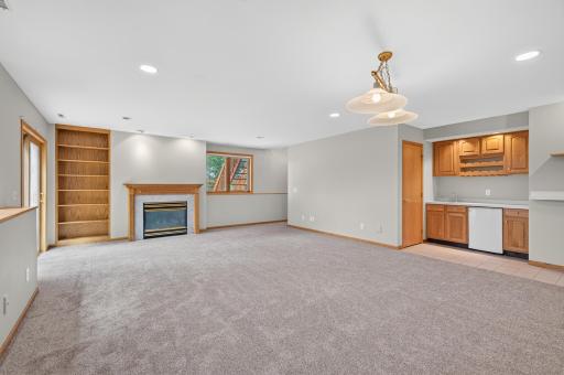 Walkout family room