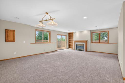 Walkout family room