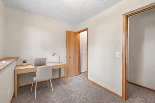 4th Bedroom or Office Staged Virtually