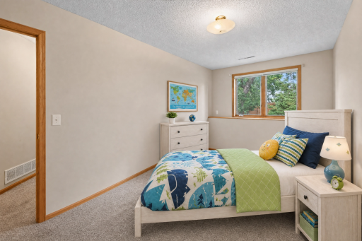 2nd Bedroom Staged Virtually