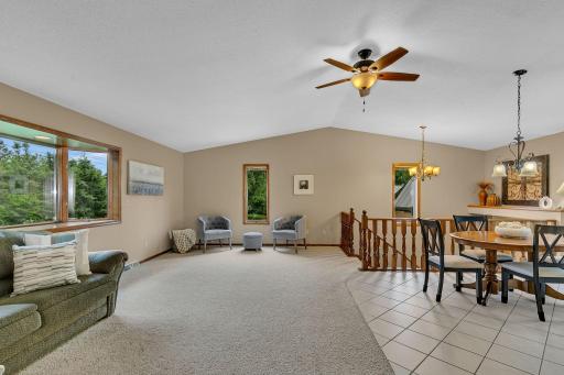 Vaulted Ceiling and Room for Additional Seating