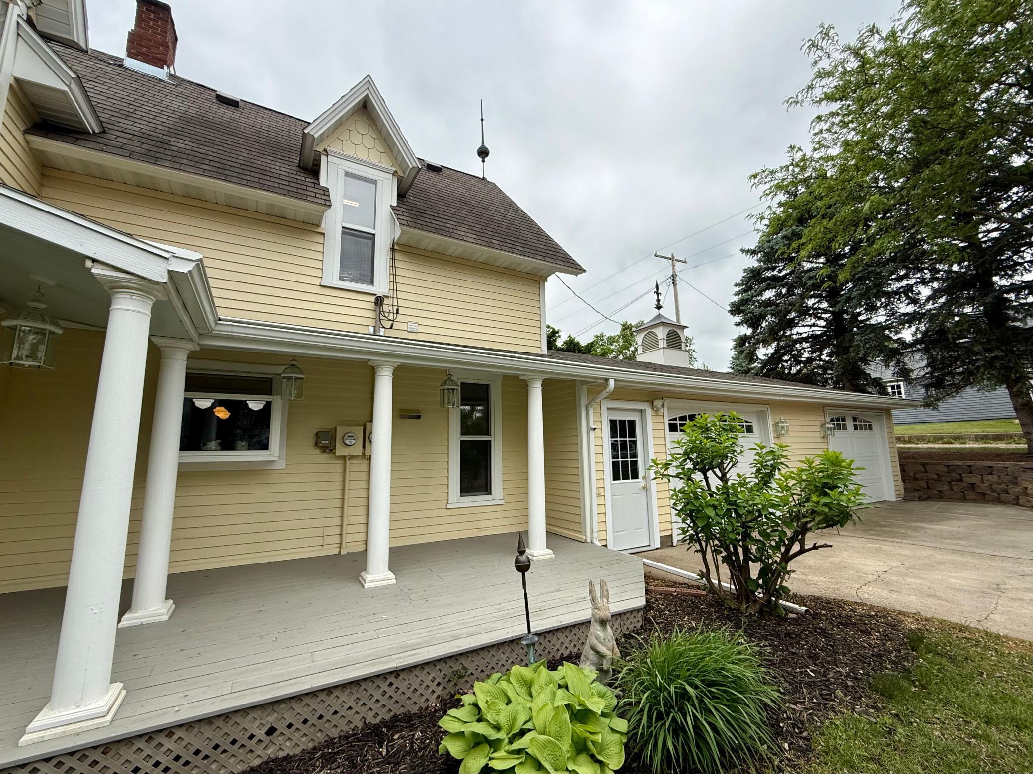 North side porch