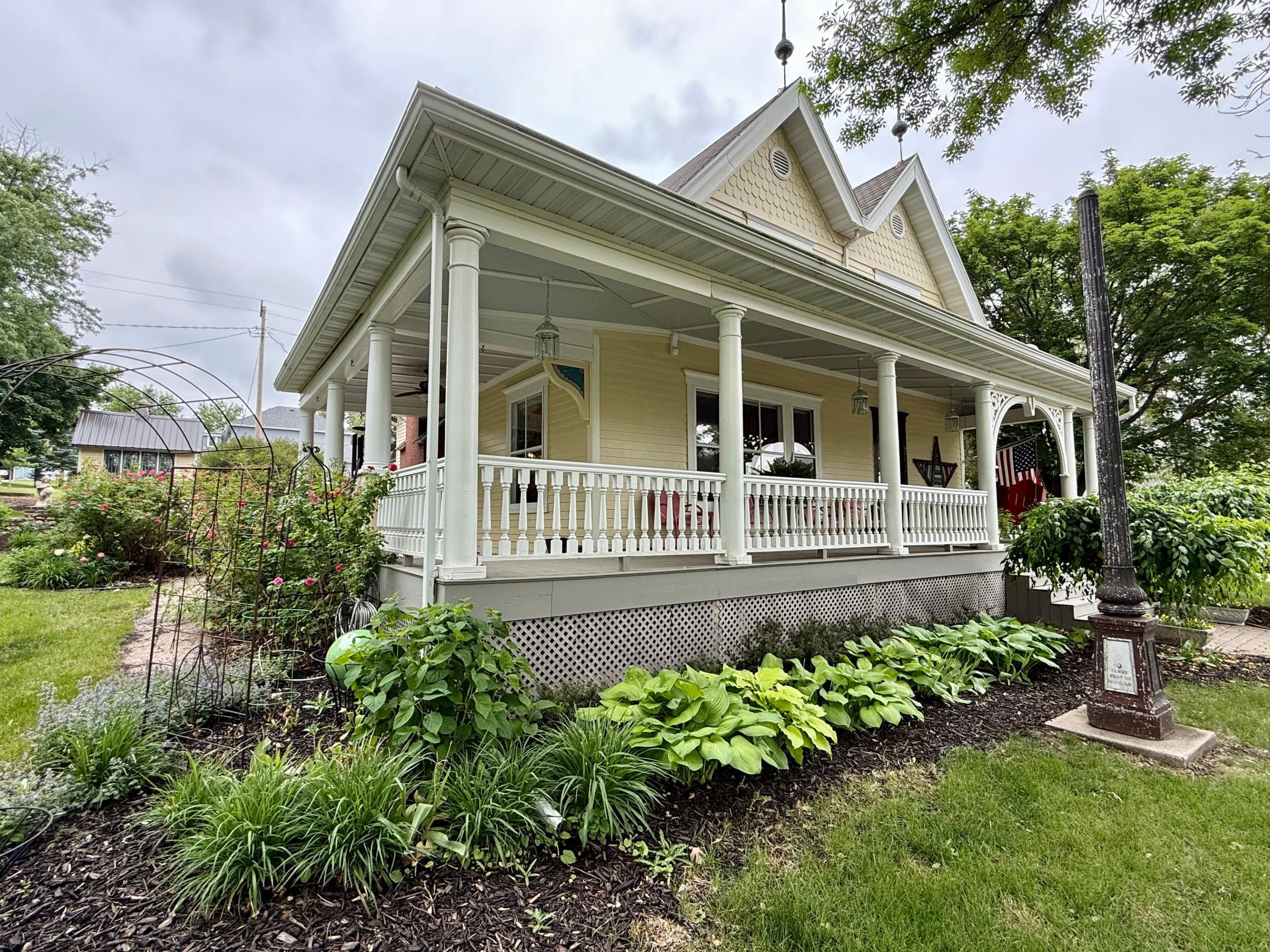 wrap around front porch
