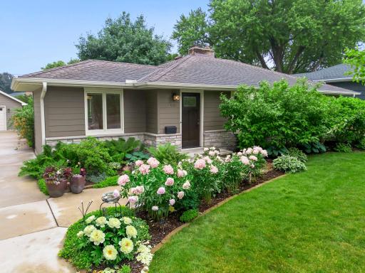 Most of the flowers are perennials so all you need to do is weed and add your own touches to make the yard your own.