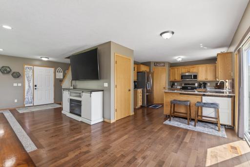 The light-filled main level is a thoughtful design for any family.