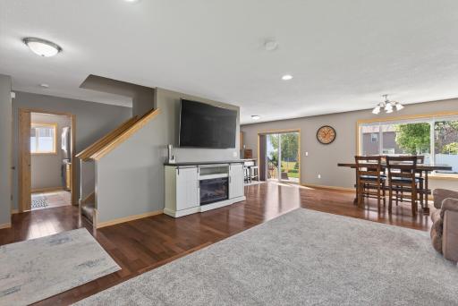 Spacious living room to personalize to your lifestyle.