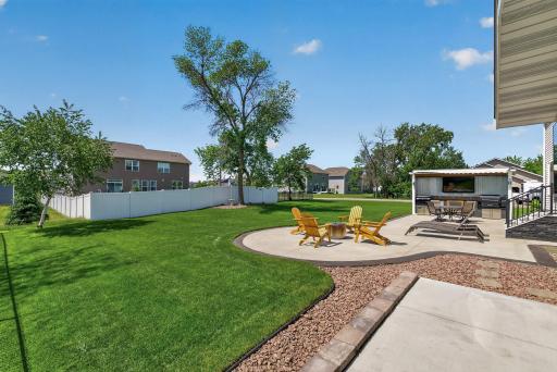Irrigation and well-maintained yard and landscaping.