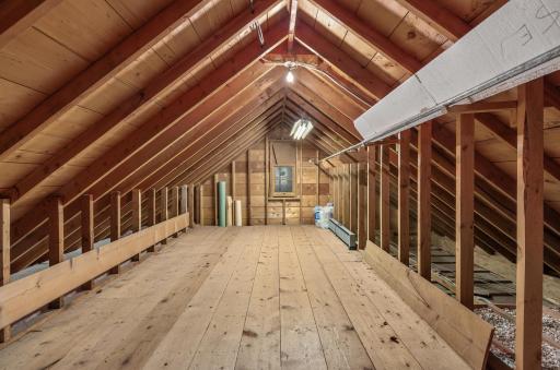 Upper Attic Space - Potential for Additional Finished Space