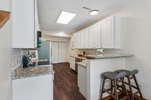 868 Princeton Avenue - Spacious kitchen with many cabinets and new countertops