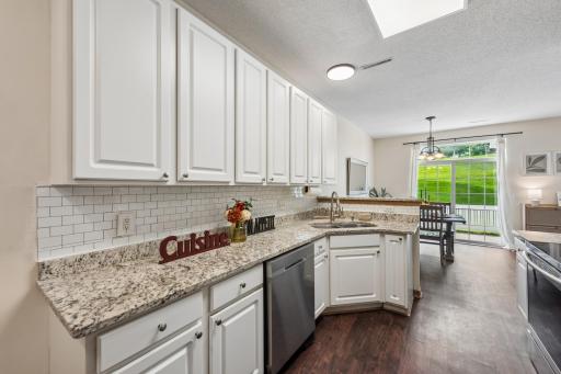 868 Princeton Avenue - Spacious kitchen with many cabinets and new countertops