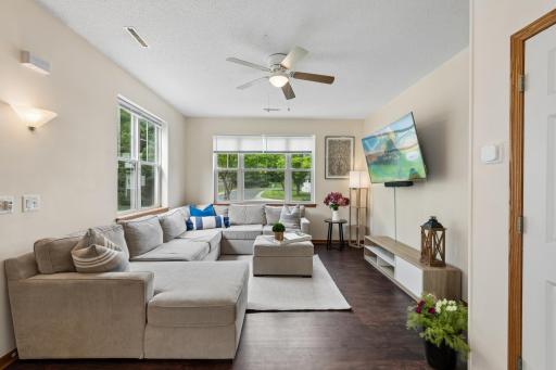 868 Princeton Avenue: Sought-after South-facing End-Unit Townhome with tranquil lawn views & patio in desirable Shakopee, One of The Best Units at PROVIDENCE POINTE.
