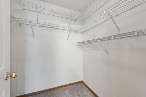 868 Princeton Avenue - Walk-in closet in the Owner's Suite - One of two walk-in closets