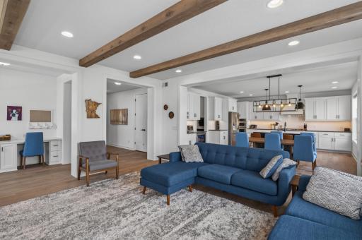 Gather, connect, and create lasting memories in this beautifully designed open-concept living space, where warm architectural accents, generous room to spread out, and effortless flow make everyday living feel extraordinary.