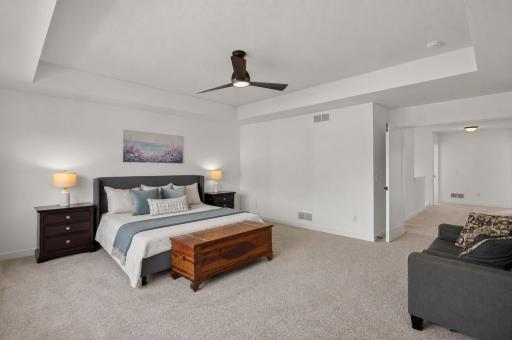Here is an alternate view of the primary suite.