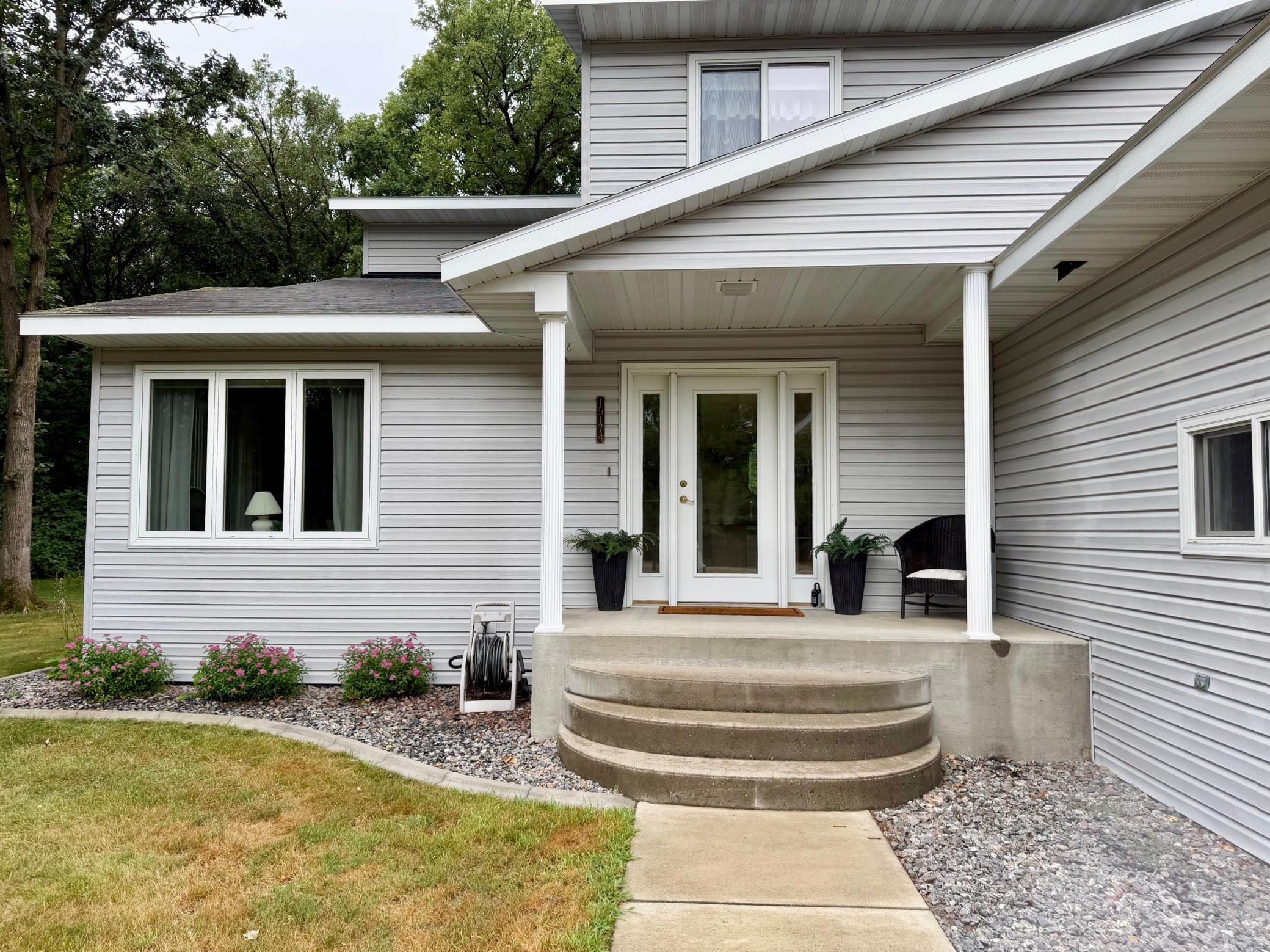 Welcoming front door