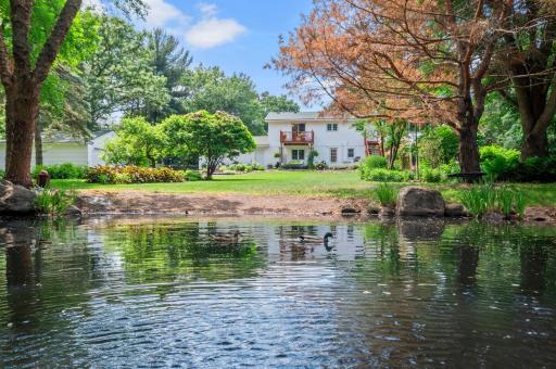 Situated on the equivalent of three neighborhood lots, this property really sprawls!