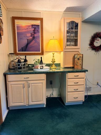 Bar area makes entertaining on the patio a breeze!