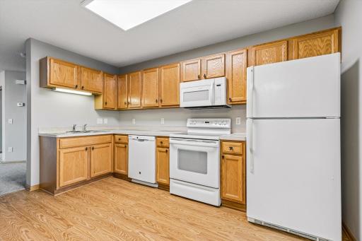 Ample cabinet space in this wonderful kitchen!
