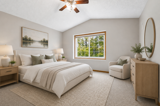 This room has been virtually staged using Ai technology.