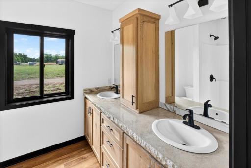 Choose from a variety of colors, cabinets, trims, etc. All photos are from a similar model home.