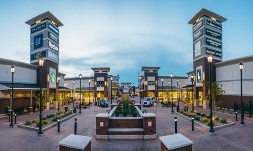 Enjoy convenient access to the Eagan Outlet Mall, just a short distance away.