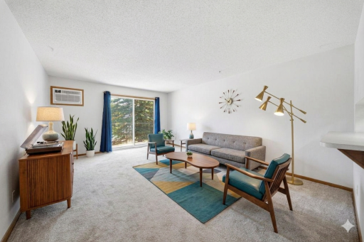 Virtually Staged Living Room