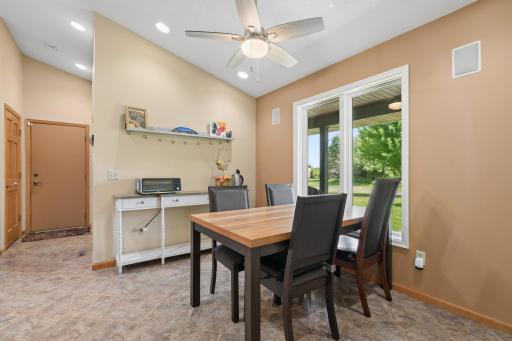 3459 166th Ln NW - Dining Room with New Ceiling Fan