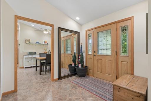 3459 166th Ln NW - Foyer with Vaulted Ceilings and Natural Light, Solid-core Doors Throughout