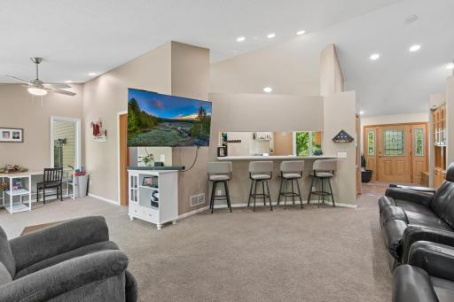 3459 166th Ln NW - Vaulted Ceilings, Fireplace, Living Room with Eat-in Kitchen