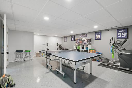 3459 166th Ln NW - Newly Finished Lower Level Gym / Game Area