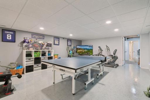 3459 166th Ln NW - Newly Finished Lower Level Game Room / Gym