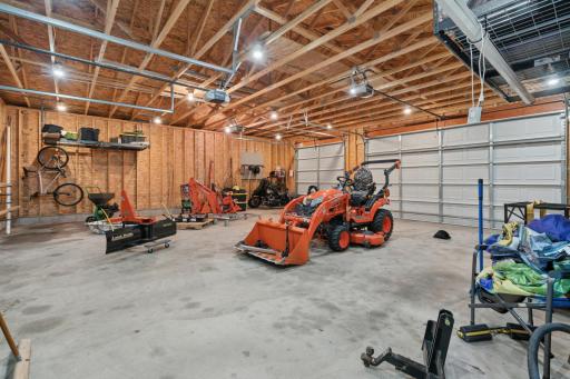 3459 166th Ln NW - 32x36 ft Detached Garage with 10' Walls, 9' Doors, Concrete, Electric