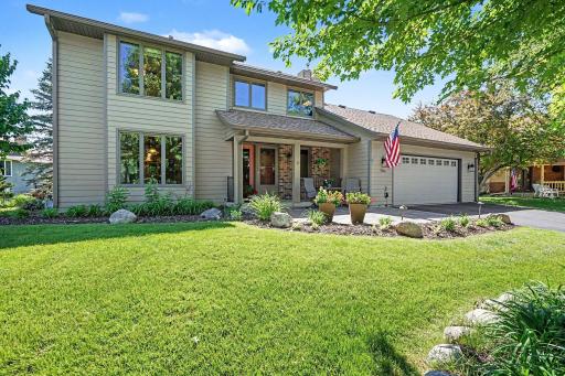 This beautiful two-story home is situated in a quiet cul-de-sac and has been meticulously cared for by its original owners.