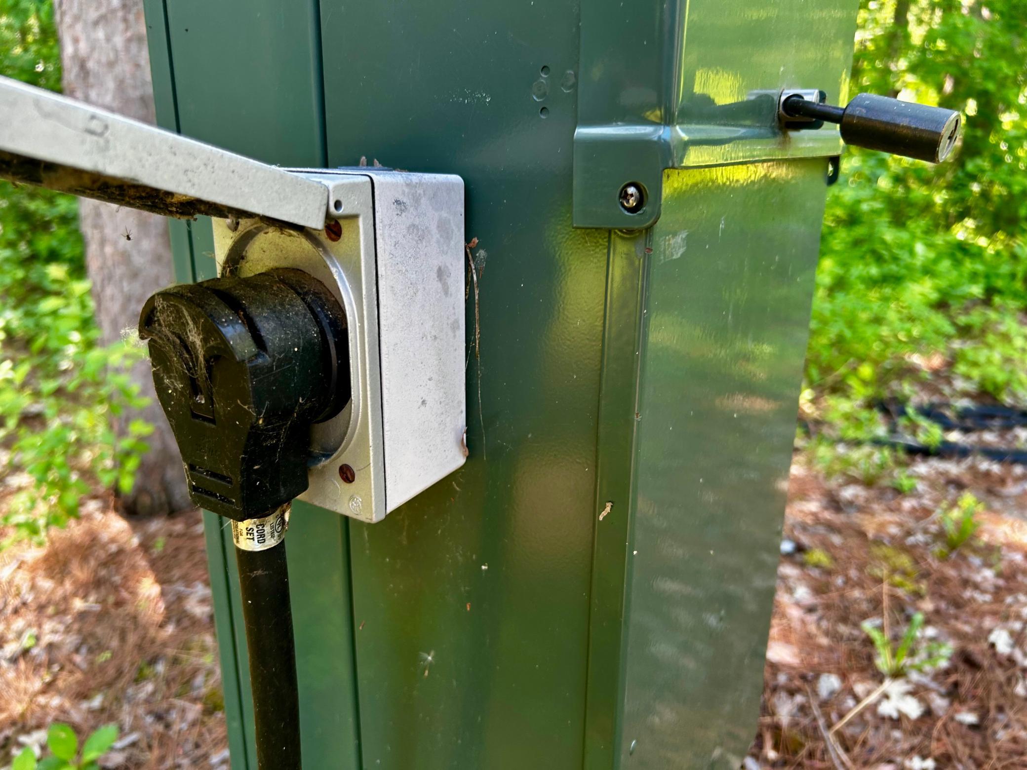 Power - Connected to both campers for ease of use