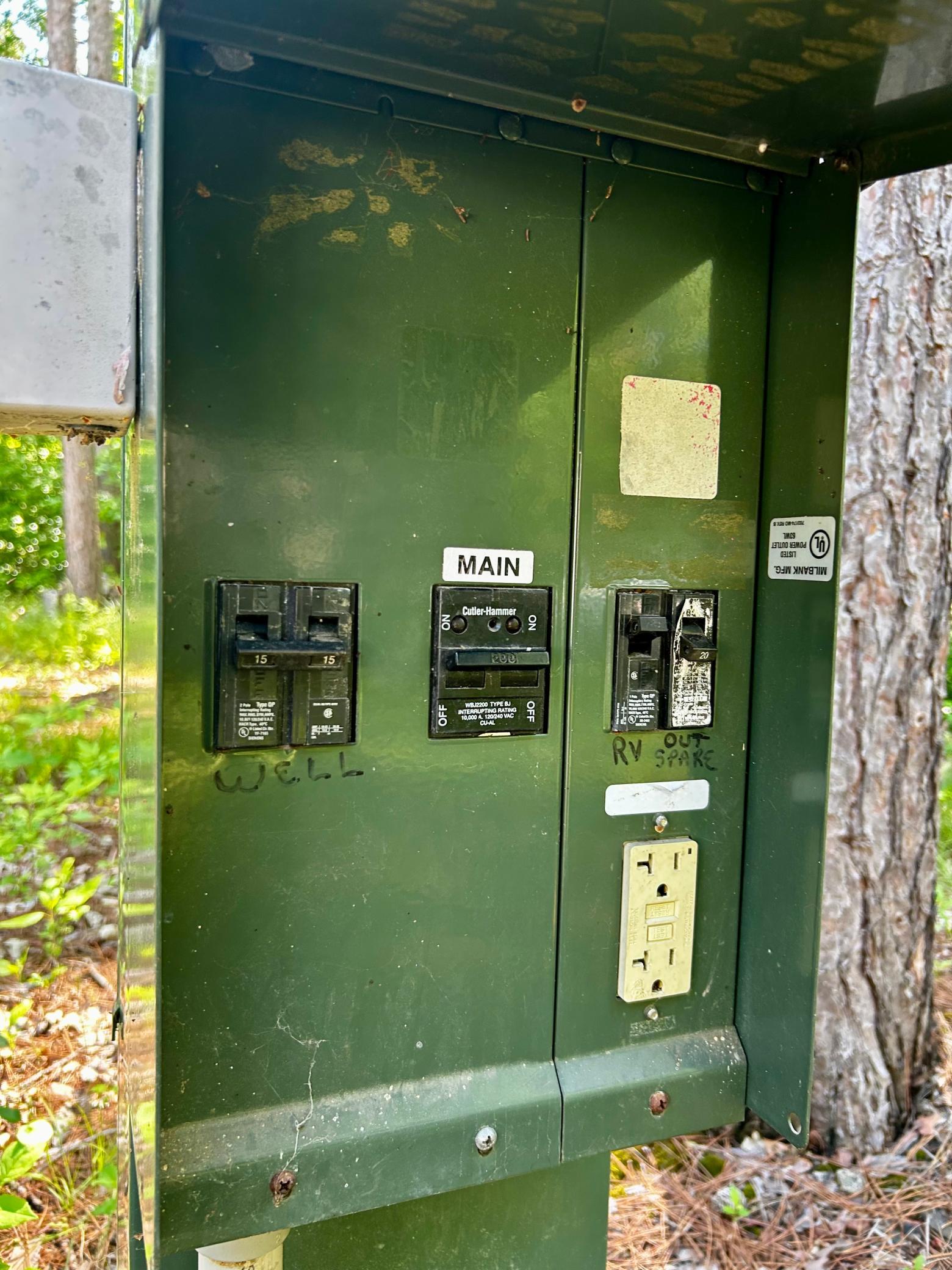 Power - Well and power for the lot.