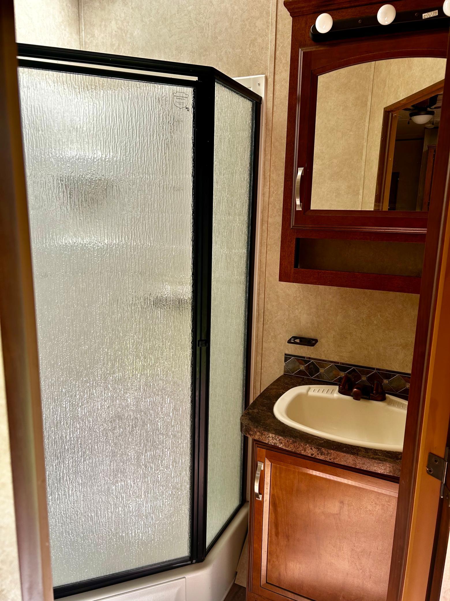 Camper One - Main bathroom