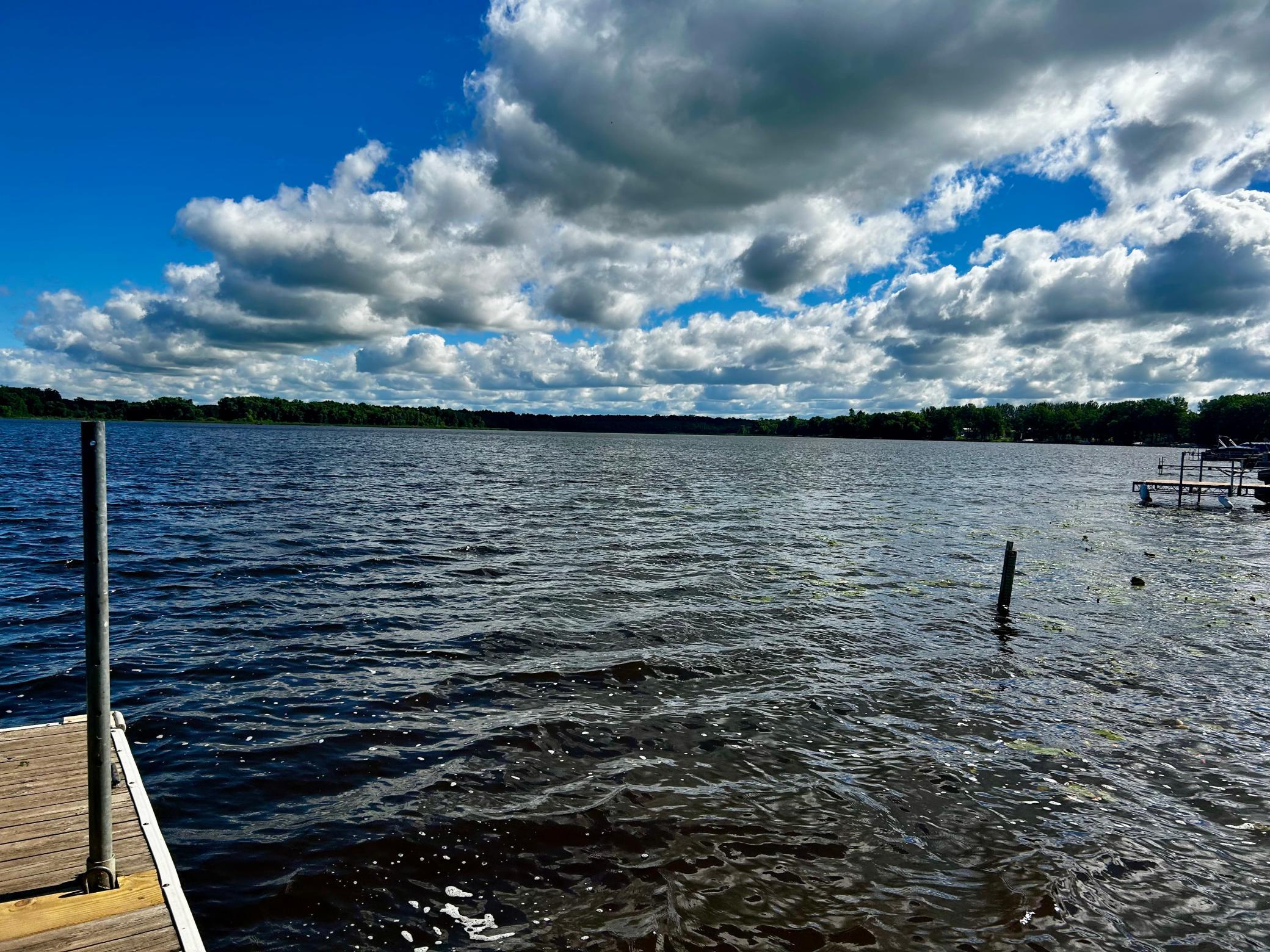 Lake Quamba - A view from the dock, plenty of great fishing options, and beautiful views