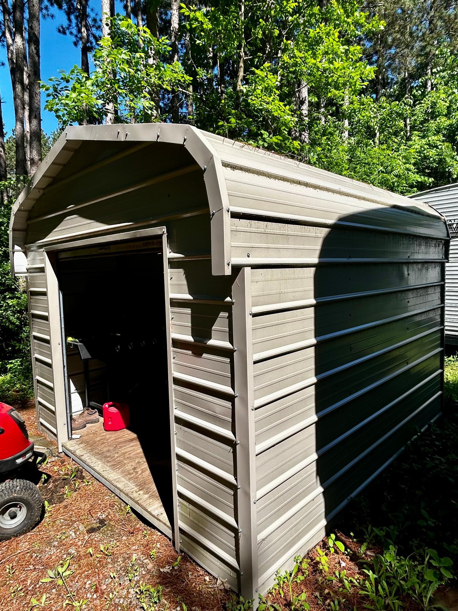 Shed - Storage for all your lawn equipment and other toys