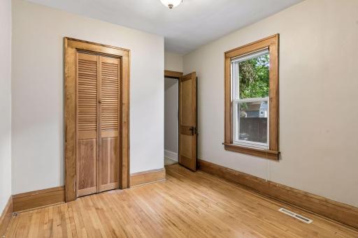 Second bedroom / office - door to upstairs
