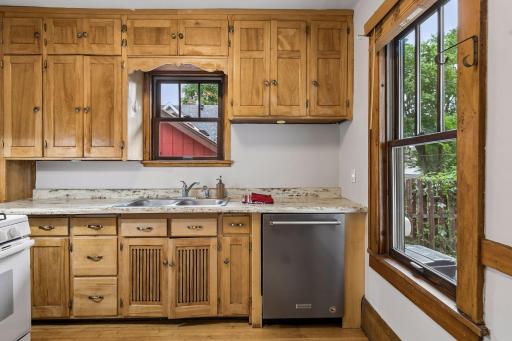 Kitchen window gives more great natural light