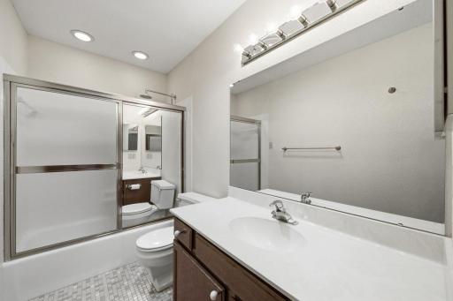 Main floor full bath.