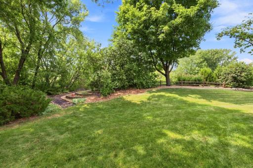 Beautiful lawn and gardens!