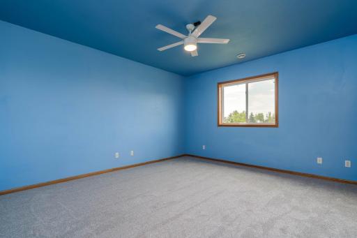 The primary bedroom is spacious with brand new carpet