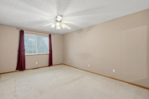 Primary bedroom with a walk-in closet and direct access to the bathroom.