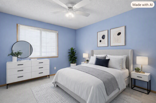 3176 Juniper Lane- Bedroom 2 virtually staged