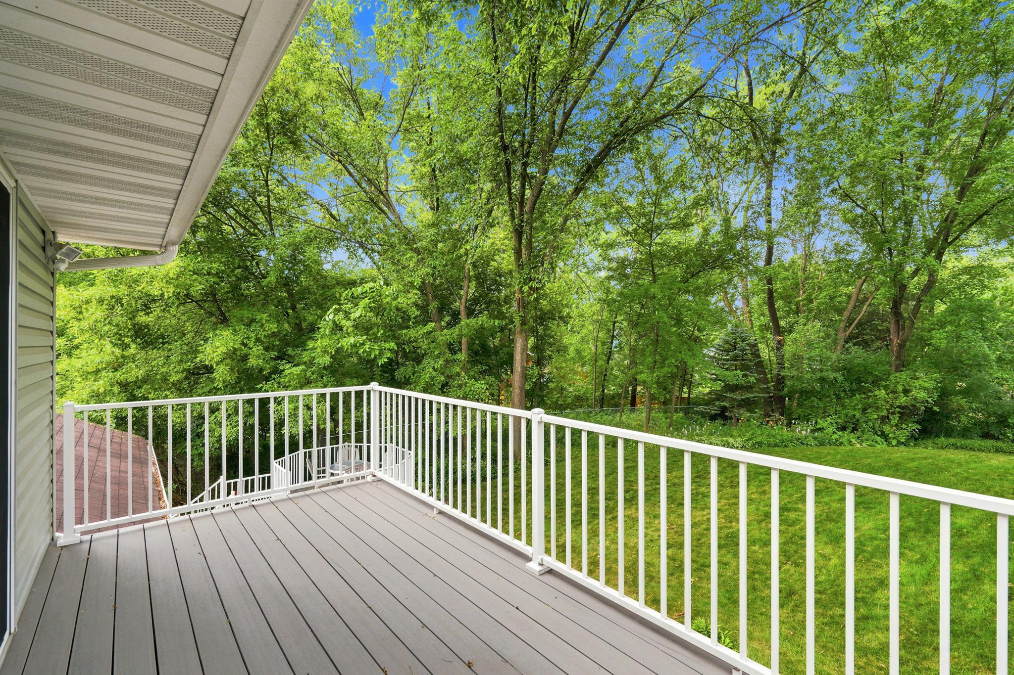 Deck off primary.