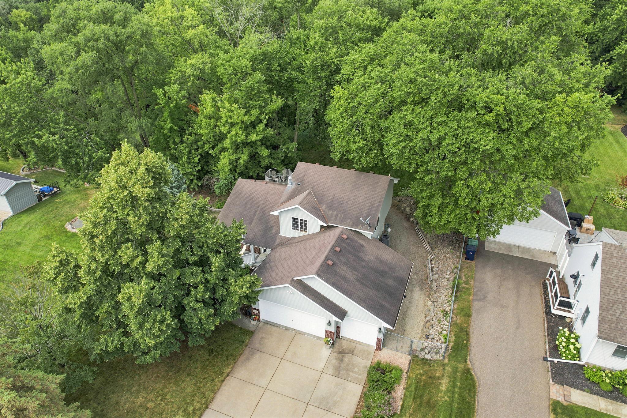 Arial view.