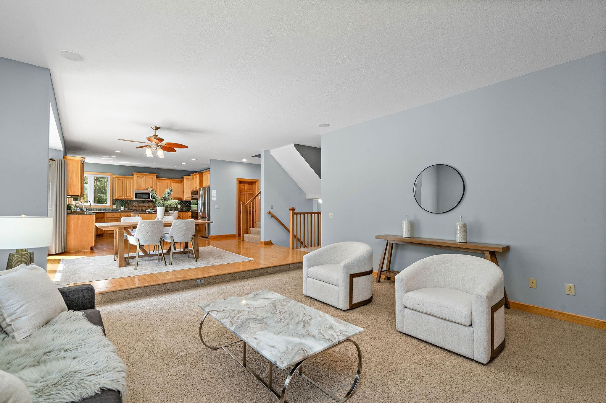 Spacious Family room
